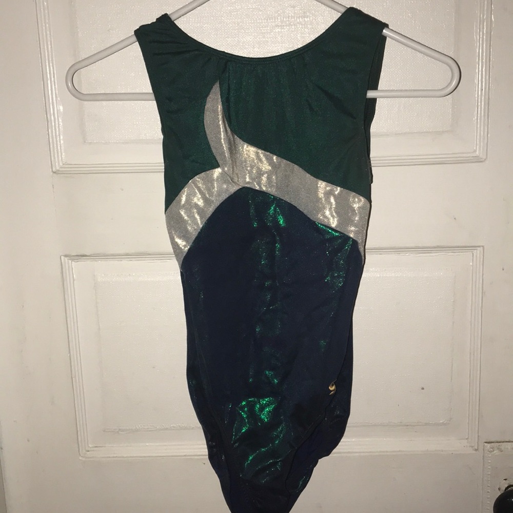 GK Elite Green Leotard